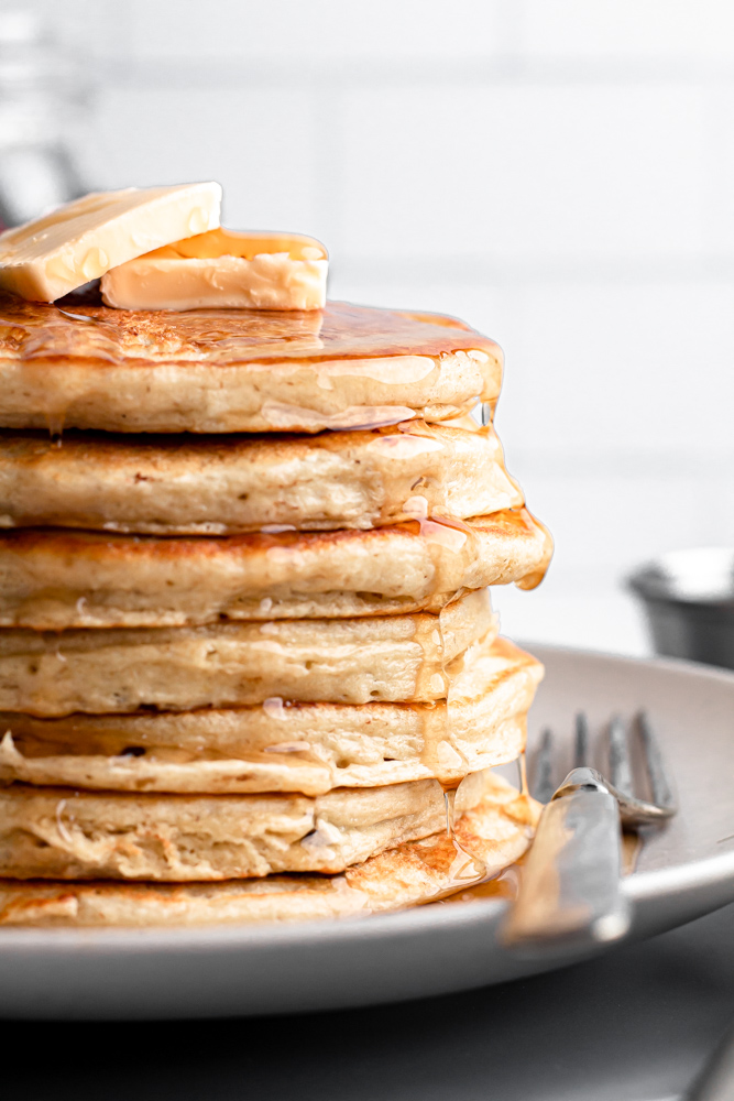 What's the perfect griddle temperature for making pancakes?